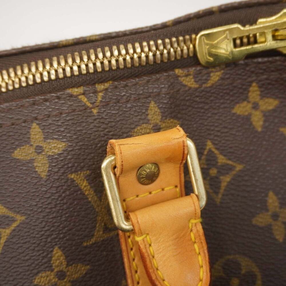 LOUIS VUITTON Brown Monogram Keepall 55 Boston Bag - Picture 9 of 16